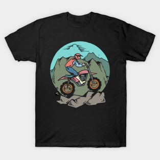 Dirt Bike Motocross Hobby Race Tshirt T-Shirt